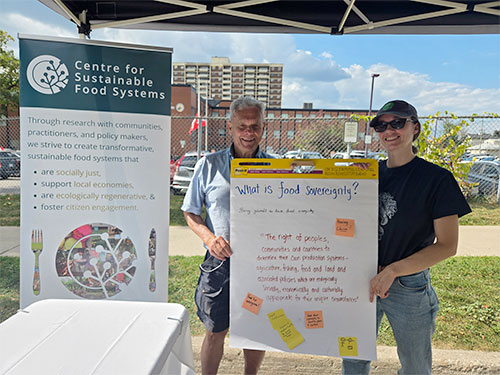 Both at Hunger No More event